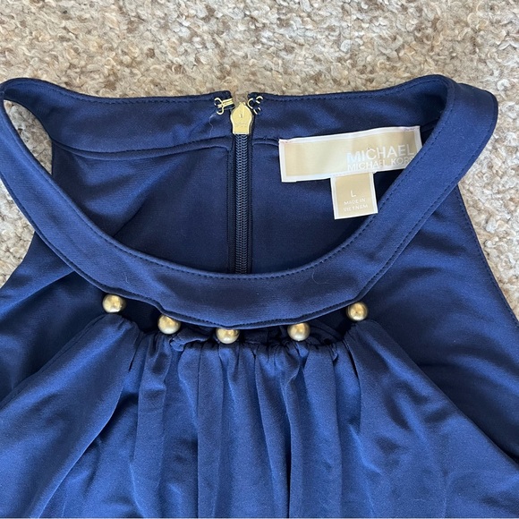 Michael Kors Blue Blouse - Picture 2 of 4